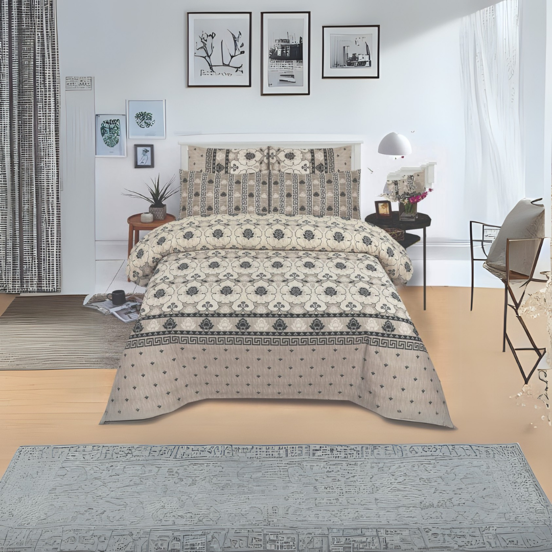 Pure Cotton Double Bedsheets