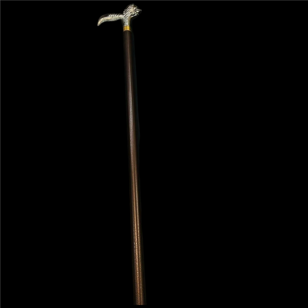Lion Head Walking Stick