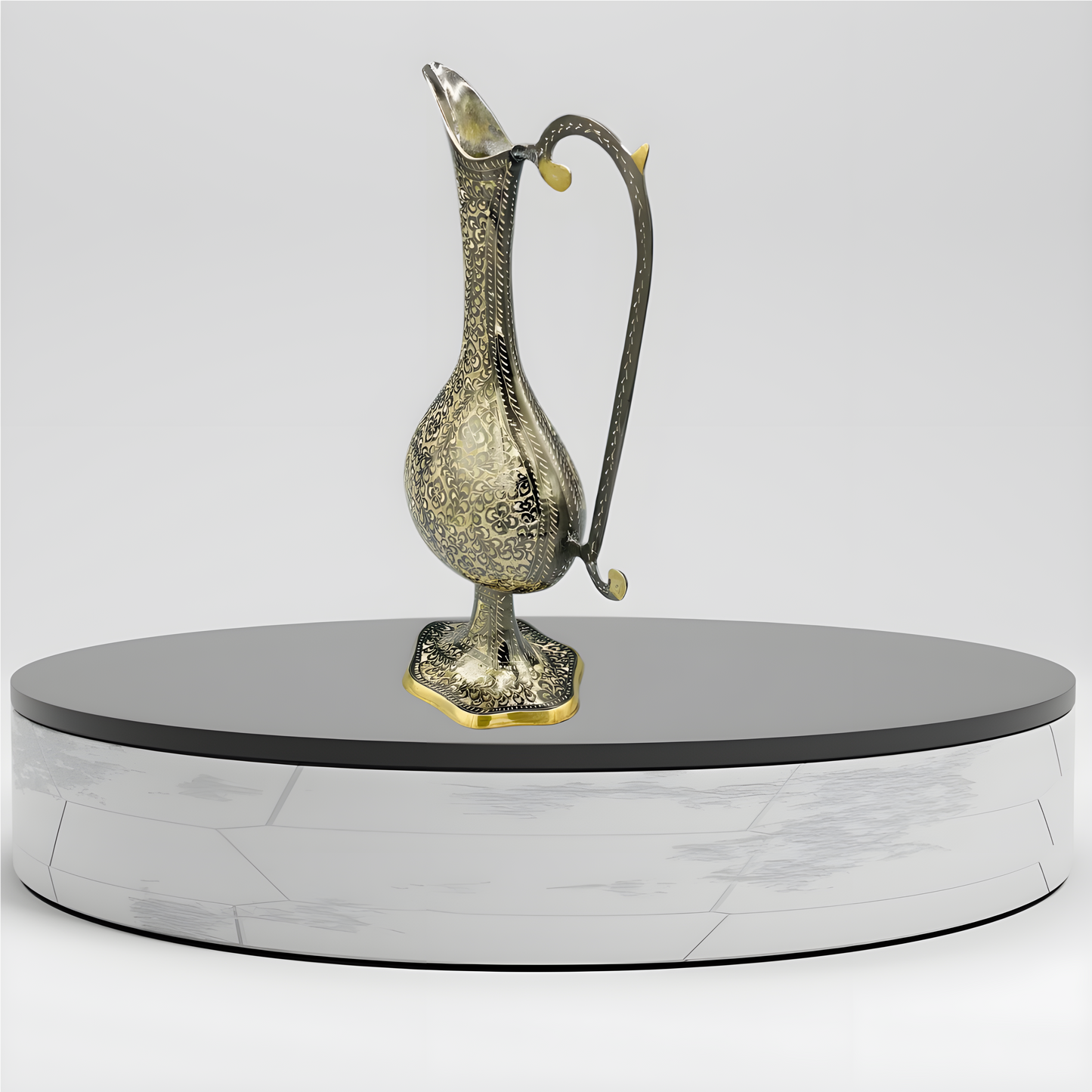 Ornate Brass Ewer