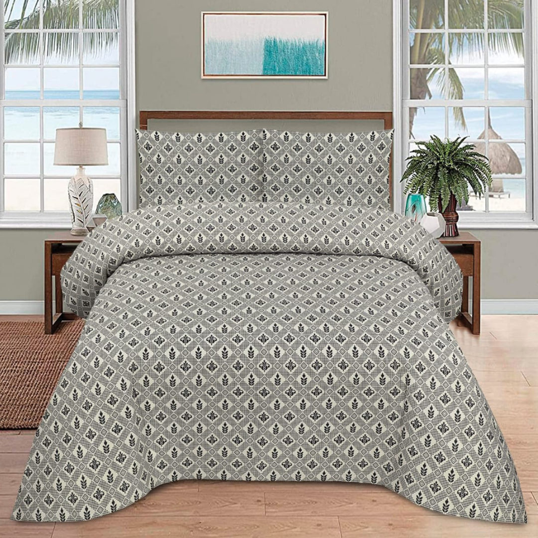 Pure Cotton Double Bedsheets