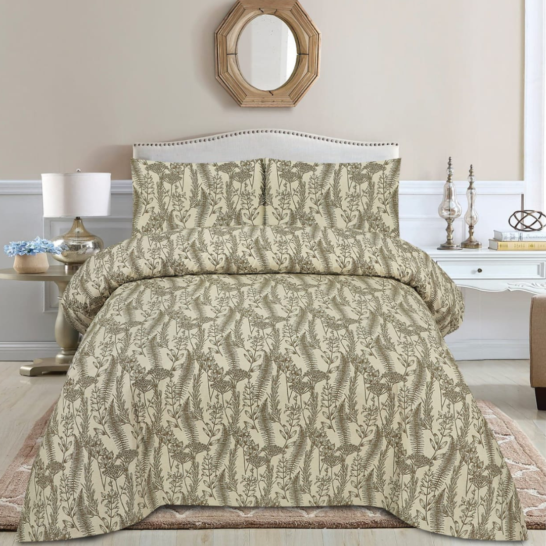 Pure Cotton Double Bedsheets