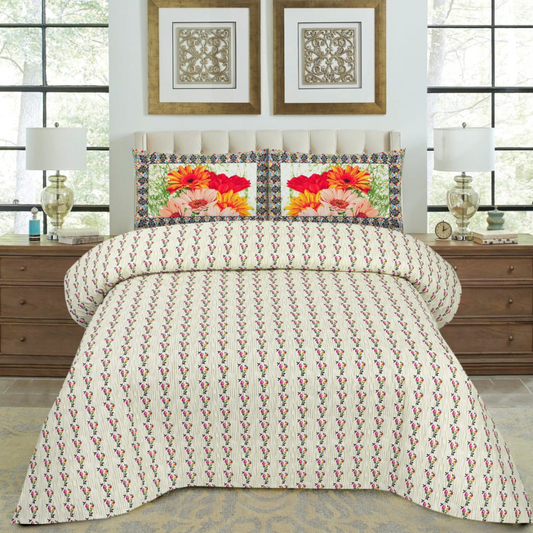 Pure Cotton Double Bedsheets