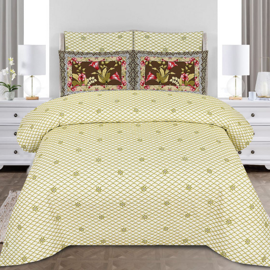 Pure Cotton Double Bedsheets