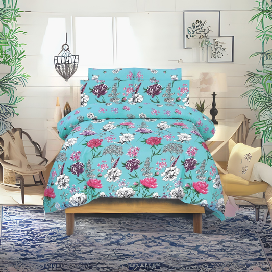 Pure Cotton Double Bedsheets