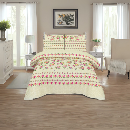 Pure Cotton Double Bedsheets