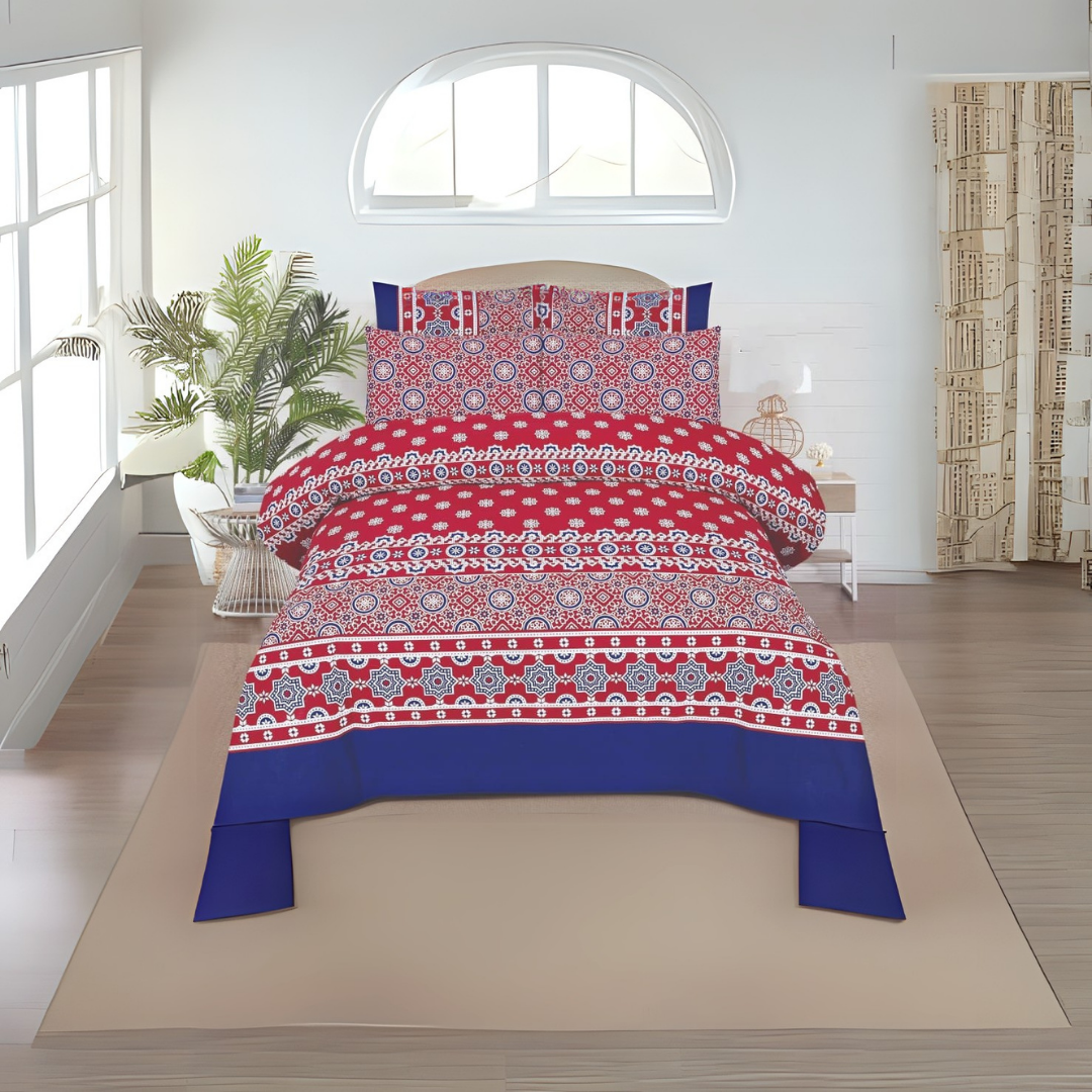 Pure Cotton Double Bedsheets