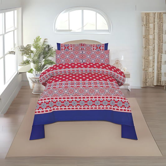 Pure Cotton Double Bedsheets