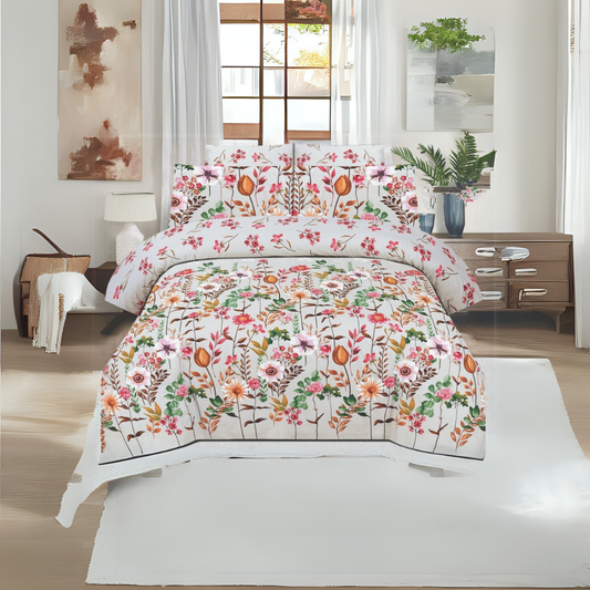 Pure Cotton Double Bedsheets