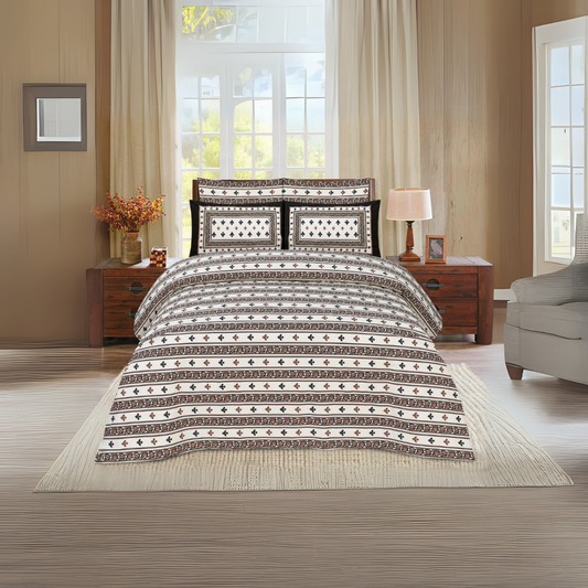 Pure Cotton Double Bedsheets