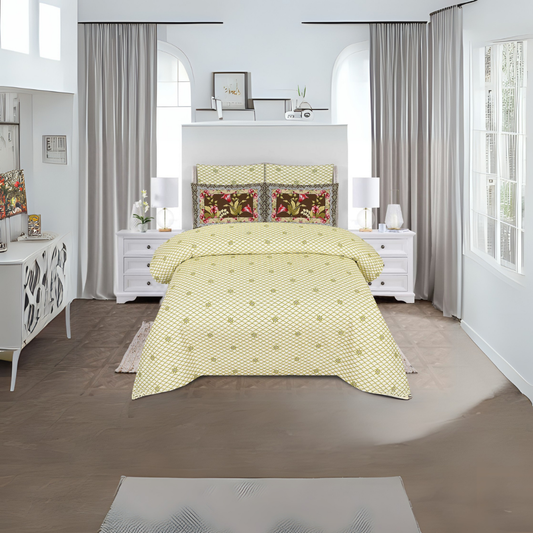 Pure Cotton Double Bedsheets