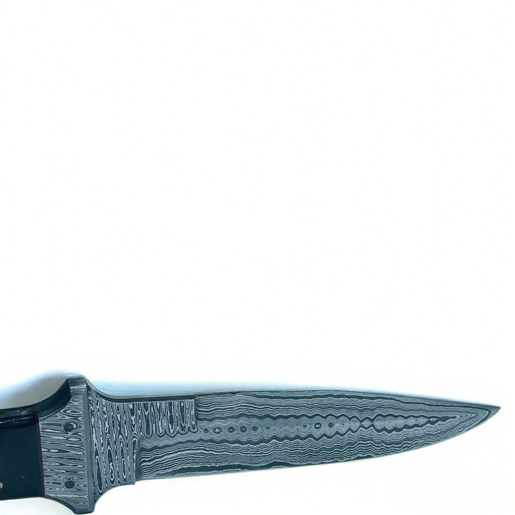 Custom Handmade Damascus Steel Cypress Shiromashero-Style Knife