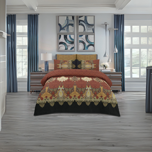 Pure Cotton Double Bedsheets
