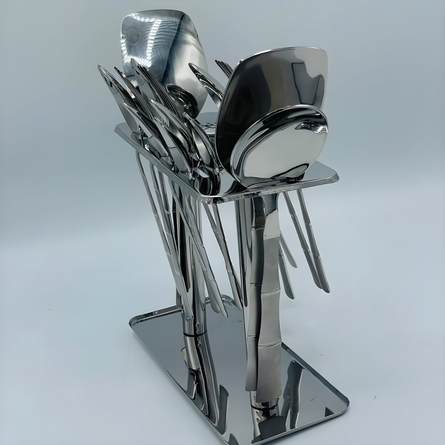 4 Persons set - PURE CUTLERY SET STAINLESS STEEL