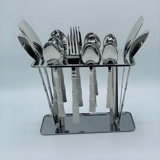 4 Persons set - PURE CUTLERY SET STAINLESS STEEL