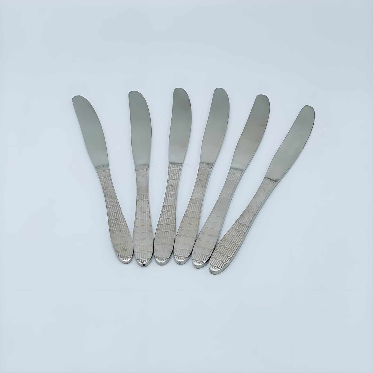 4 Persons set - Royal Luxe Gold Laser-Design Silverware