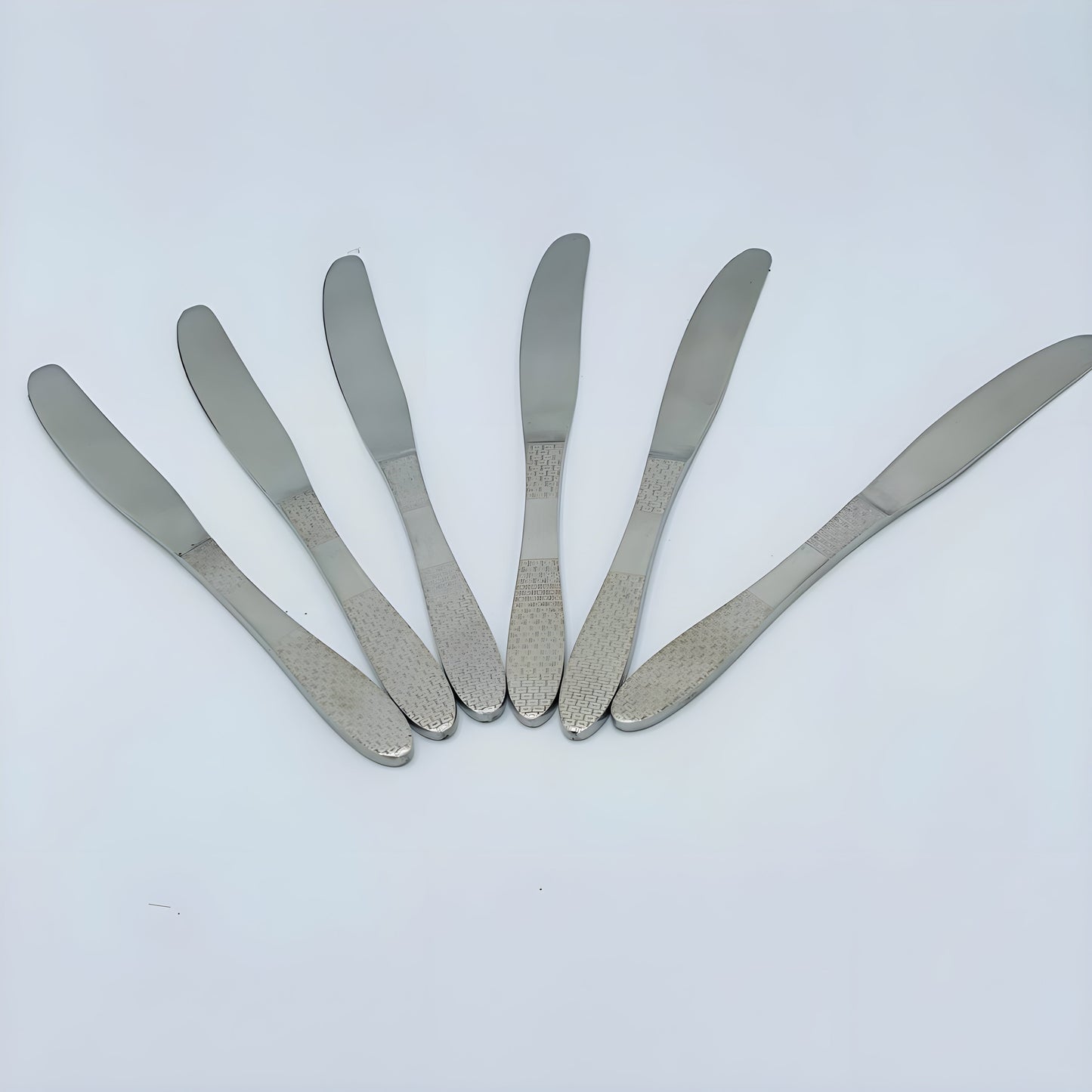 12 Persons set - Elegant Exclusive Gold Plated Laser Stainless Steel Cutlery Set