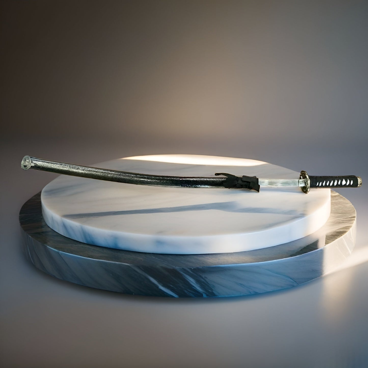 Traditional Katana Sword with Gleaming Blade and Elegant Scabbard – Collector's Edition"