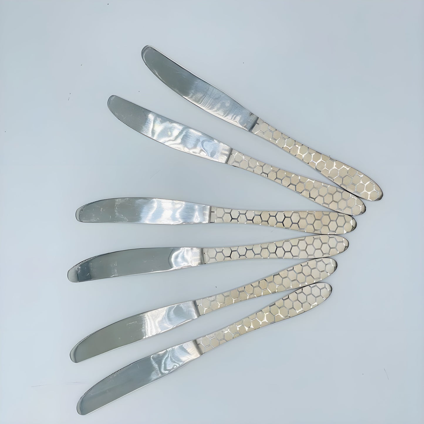 4 Persons set - Elite Gold-Diamond Engraved Dining Set