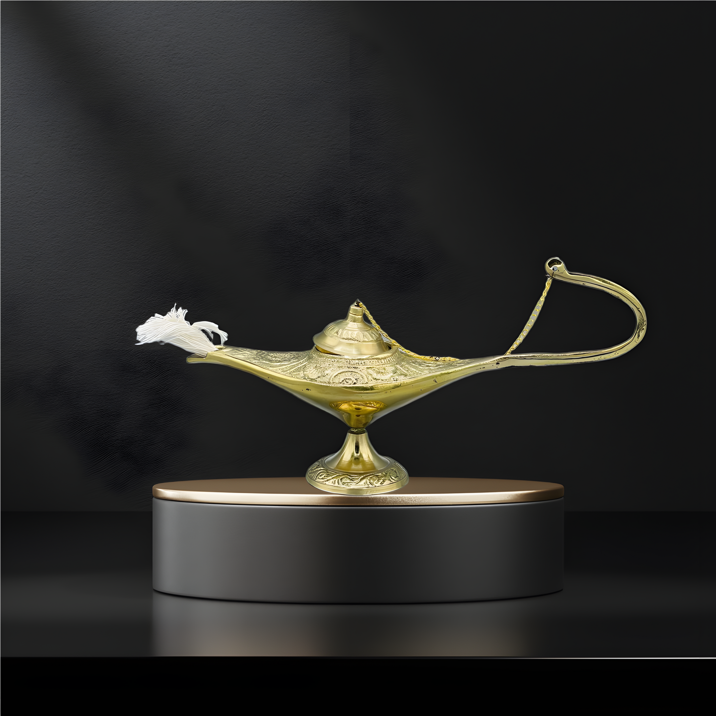 Elegant Brass Magic Lamp