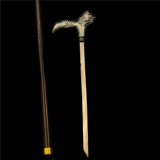 Lion Head Walking Stick